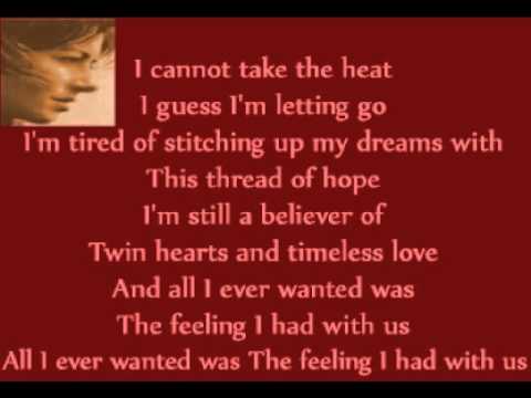 The Feeling I Had