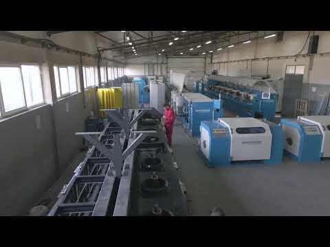 Assembly of wire drawing machines in Mashtronics factory