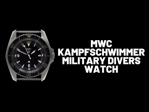 MWC Kampfschwimmer heavy duty military divers watch Unboxing