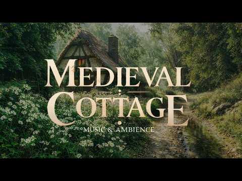 Enchanted Forest Ambience  | Whimsical Medieval Music & Gentle Nature Sounds