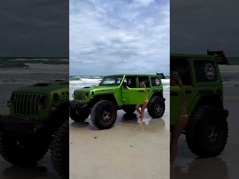 Fun in the Sun; Jeep at the Beach #shorts