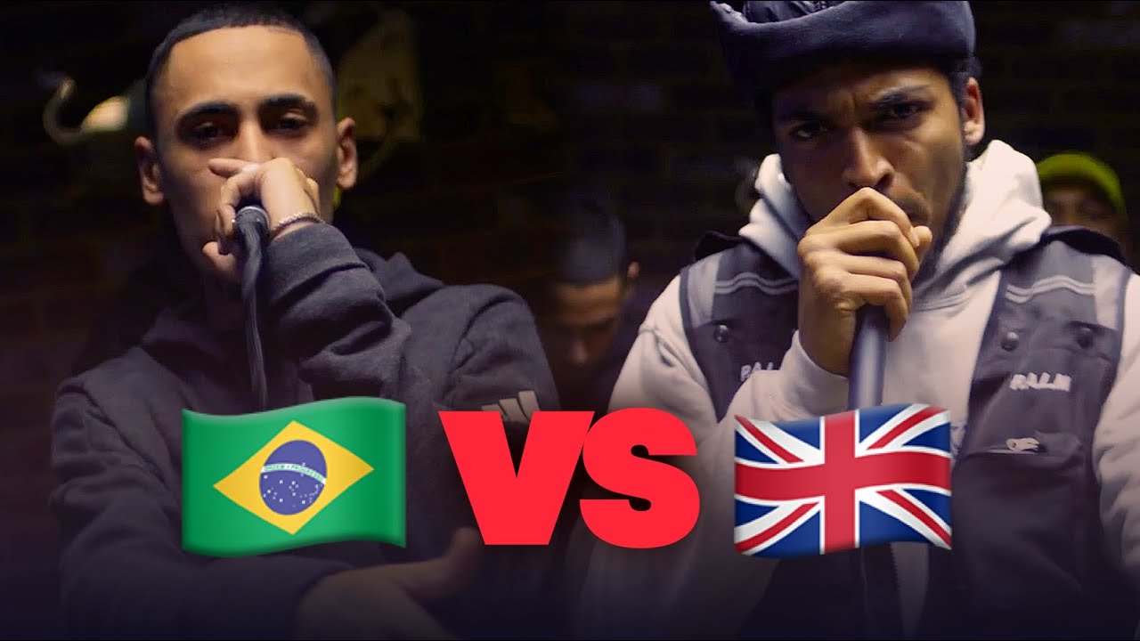 BRAZIL VS UK Grime Cypher | Eyez, Jevon, Yizzy X Febem and Fleezus