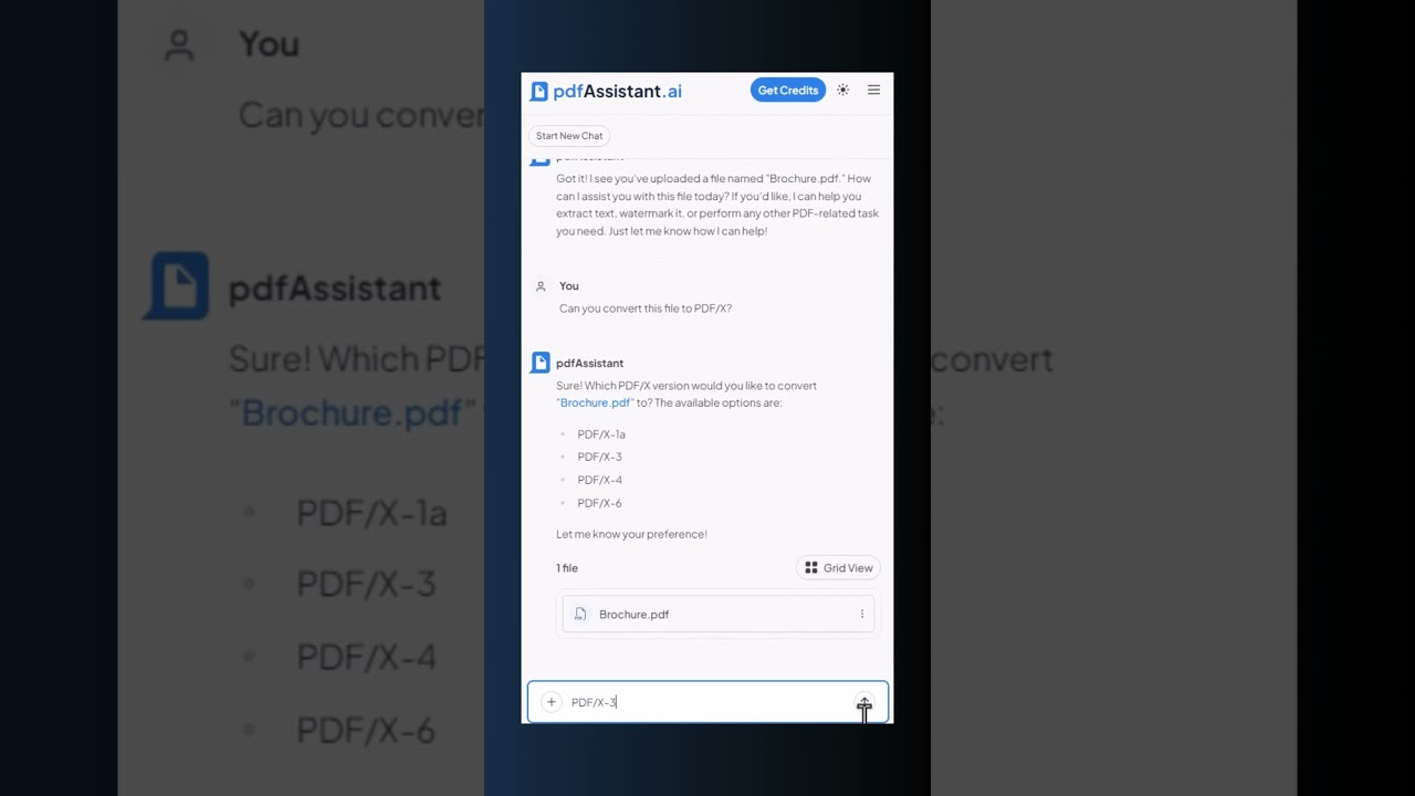 Use AI to Effortlessly Convert PDF to PDF/X