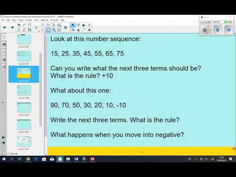16.9.20 - Autumn Block 1 - Lesson 10 counting forwards and backwards in powers of 10
