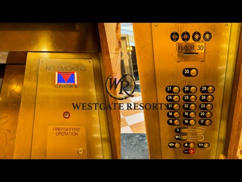 OTIS High Rise Traction Elevators - Westgate Resort in Las Vegas, NV.