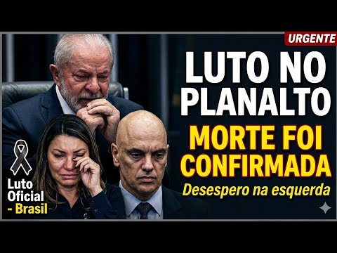 LUTO NA POLÍTICA! MORTE FOI CONFIRMADA! ESQUERDA DEVASTADA - LULA DA SILVA FOI BOMBARDEADO D CRÍTICA