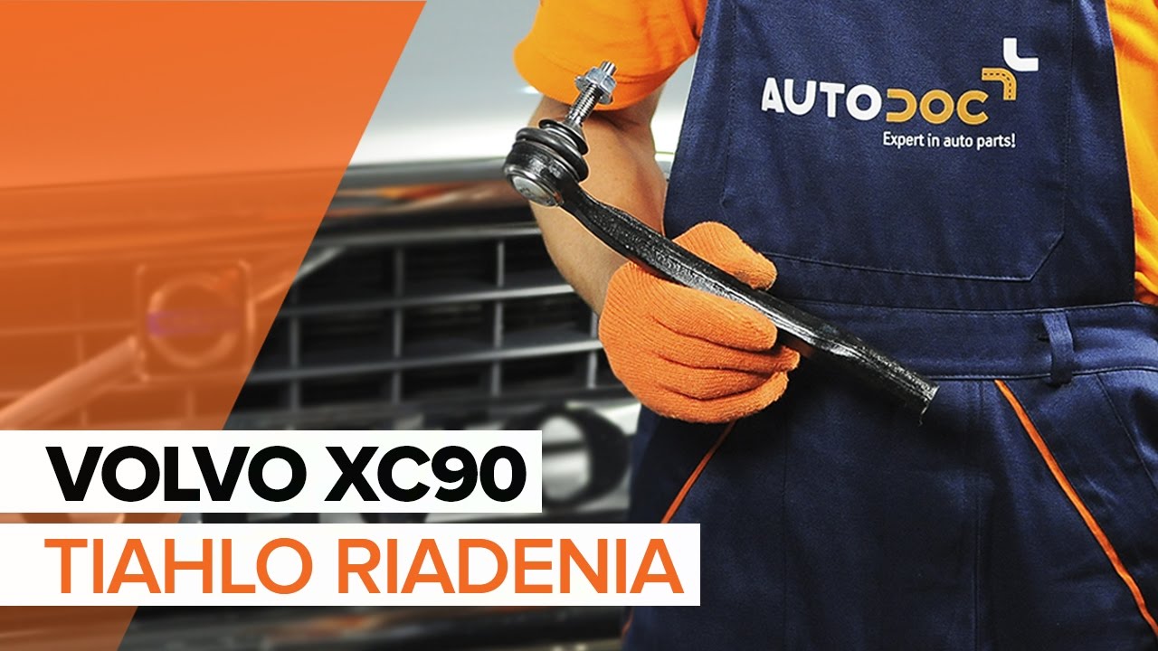 Ako vymeniť guľový čap riadenia na Volvo XC90 1 – návod na výmenu