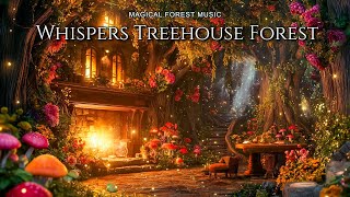 Explore the Whispers House Ambience ❖ Enjoy & Relax w/ Enchanted Music & ASMR Fireplace🌿