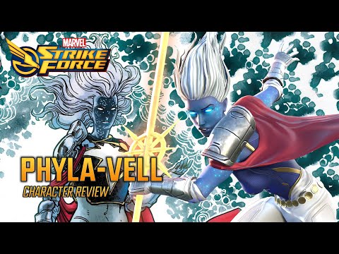 Phyla-Vell | Character Review - MARVEL Strike Force