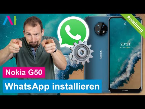 Nokia G50 - WhatsApp installieren • 📱 • 💬 • 🗣 • Anleitung | Tutorial