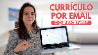 O'que Escrever No Email Para Enviar Curriculo Exemplo