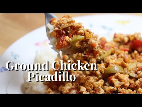 Ground Chicken Picadillo | Quarantine Cooking | MOLCS Easy Recipes