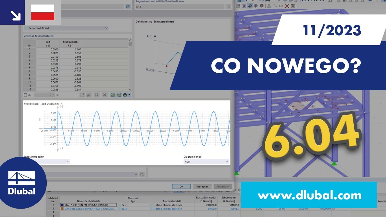 WIN | 11/2023 - Co nowego w programie RFEM 6 i RSTAB 9?