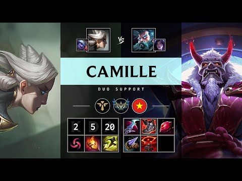 Camille Support vs Zilean - VN Challenger Patch 25.17