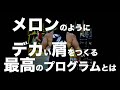 肩を大きくする最高のプロブラムとは!