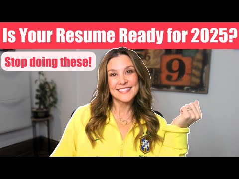 Want A New Job In 2025?  10 Resume Tips + Trends You NEED To Know