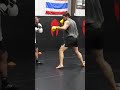 Jab and slips during sparring #ouch #shorts #fight #kickboxing #mma #sparring #headshot