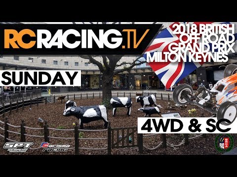 British Off Road Grand Prix 2018 - Sunday 4WD Qualifying and Finals