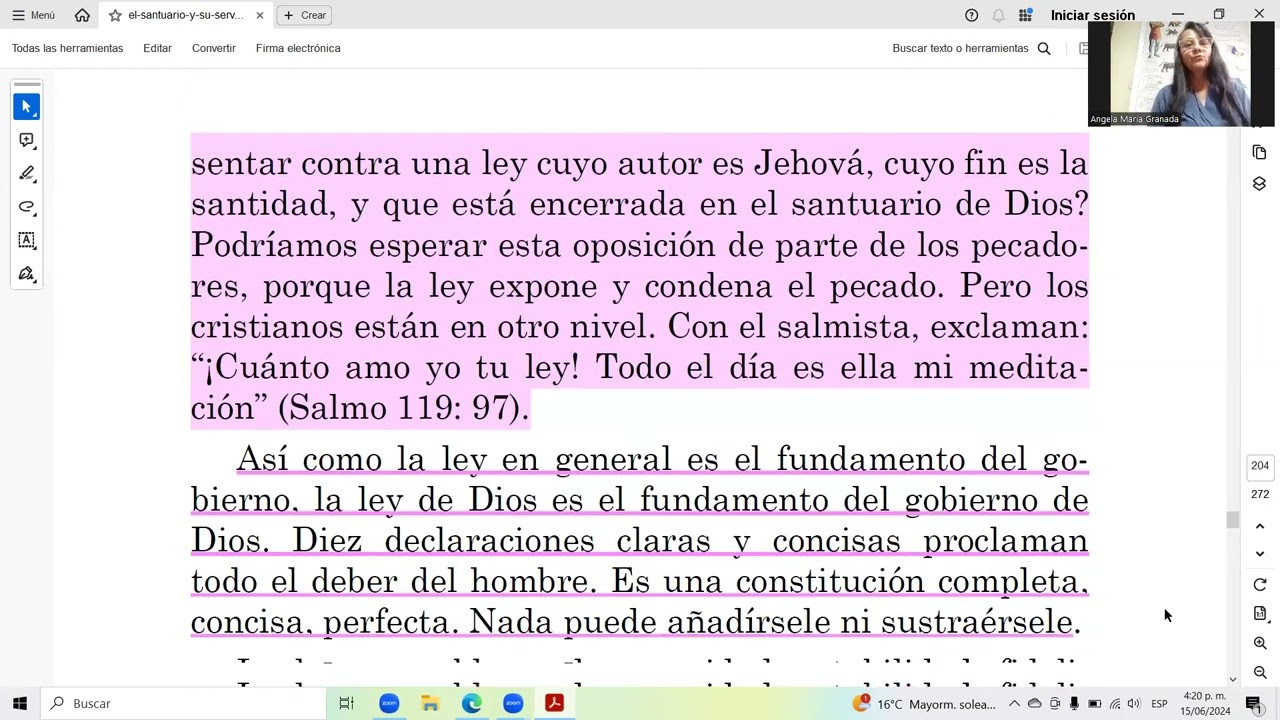 "EL SANTUARIO Y SUS SERVICIOS. RESUMEN 11". Angela Granada".