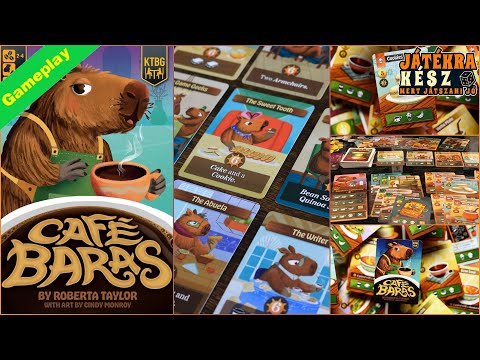 Kapibarista - Játékbemutató - Játékra kész / Play Right Away