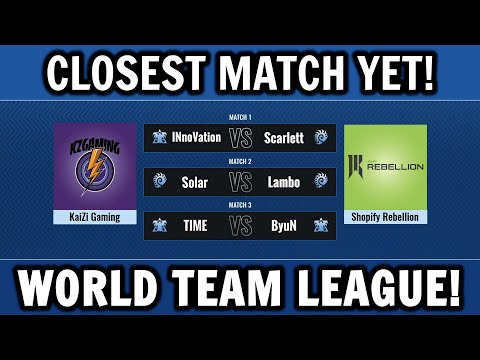 INnoVation vs Scarlett & BYUN?! - World Team League Summer 2021