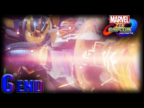 MARVEL VS CAPCOM INFINITE Walkthrough Gameplay Part 6 ENDING - THE INFINITY BUSTER (No Commentary)