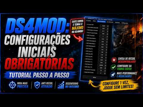 🔧 DS4MOD: CONFIGURAÇÕES INICIAIS OBRIGATÓRIAS | Tutorial Passo a Passo