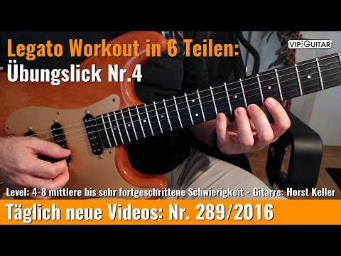 ✪ Legato Workout in 6 Teilen ►Übungslick Nr.4