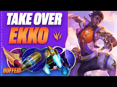 How EKKO JUNGLE Lets You TAKE OVER Mid/Late Games! ⌚ (Weak Early? Watch this...)