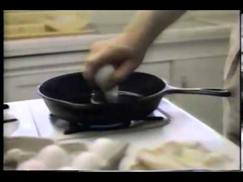 Still frame from This Is Your Brain on Drugs ("Fried Egg") (Partnership for a Drug-Free America, 1987)