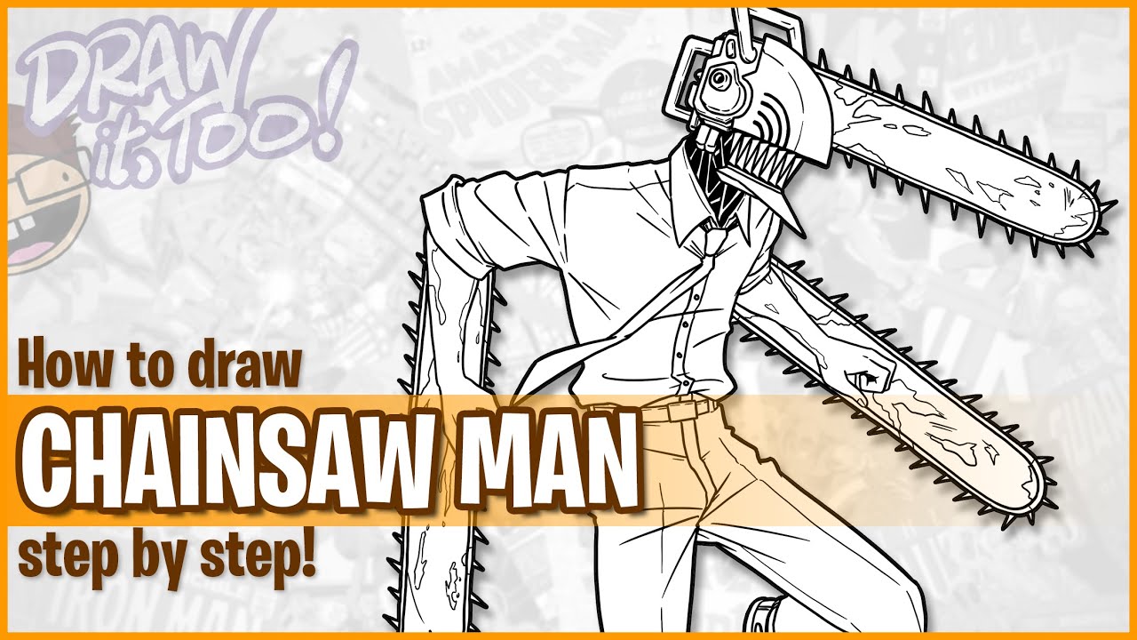 How to Draw DENJI (CHAINSAW MAN) | Narrated Step-by-Step Drawing Tutorial