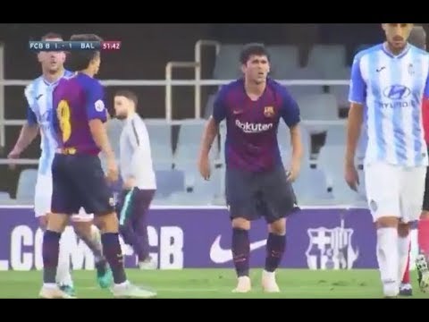 Carles Aleñá ● Riqui Puig vs. Atlético Baleares ● Barcelona B ● Segunda B 2018/19