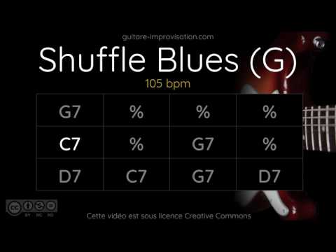 Blues Shuffle in G : Backing Track