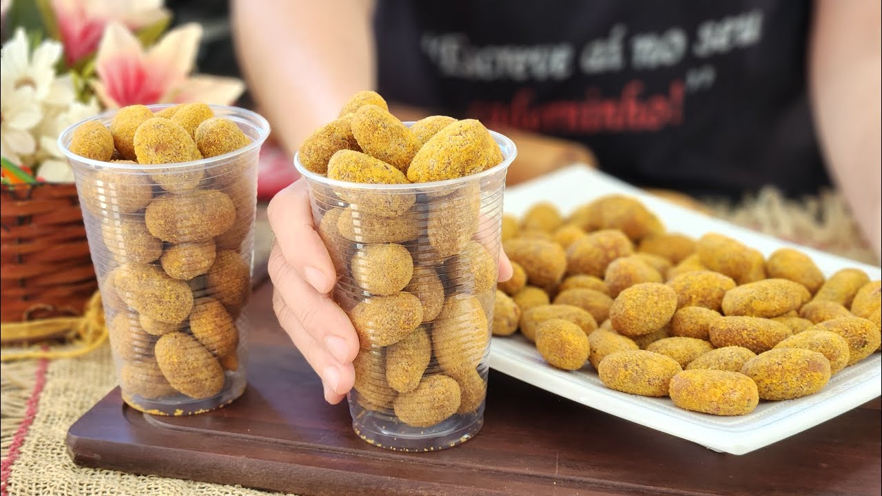 SMALL DRIED MEAT CROQUETS IN A CUP! EASY, PROFITABLE AND SELLS A LOT!