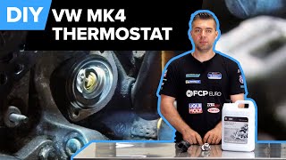 Mk4 Volkswagen Golf GTI Thermostat Replacement DIY (1998-2006 VW Beetle, Jetta, Golf)