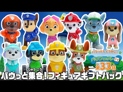 【パウ・パトロール】パウフェクトTV パウ・パトロールが全員集合！フィギュアギフトパックを紹介！