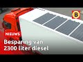 Zonnepanelen op een vrachtwagen | Omroep Brabant