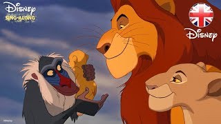 DISNEY SING-ALONGS | Circle of Life - The Lion King Lyric Video | Official Disney UK