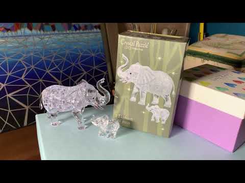 3D-головоломка Два слона