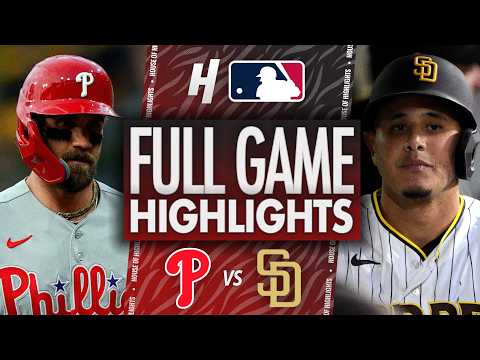 샌디에이고 VS 필라델피아 3:4 MLB 스포츠하이라이트
