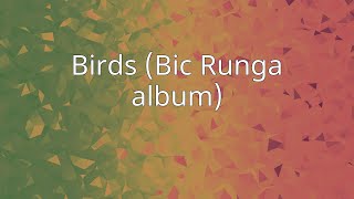 Birds (Bic Runga album)