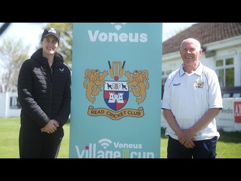 Former England star launches 2025 Voneus Village Cup