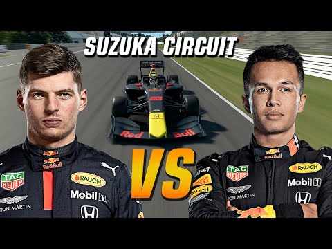 GT Sport Hot Lap // Verstappen and Albon Laps Compared // Red Bull Beat The Pro