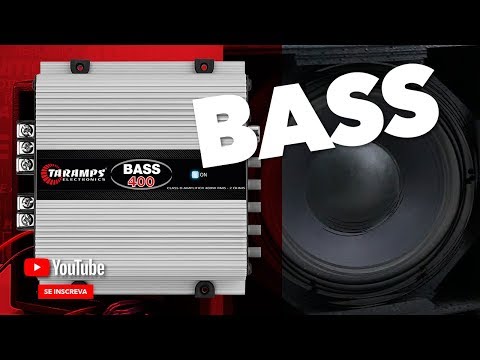 Módulo Amplificador Taramps Fio E Rca 400 Watts Bass 400 2 Ohms Classe