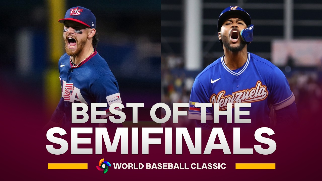 All of the BEST moments from the 2026 World Baseball Classic semifinal round! ⚾️🔥