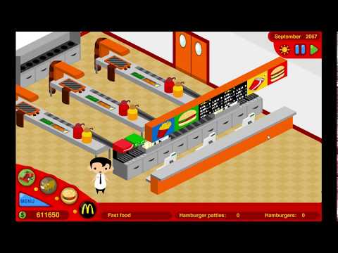 I beat the Mcdonalds Flash Game?