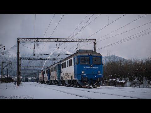 DA749&DA667&DA670&EA0024 izolate dinspre Predeal dupa asigurare tractiune Diesel in urma ruperii LC