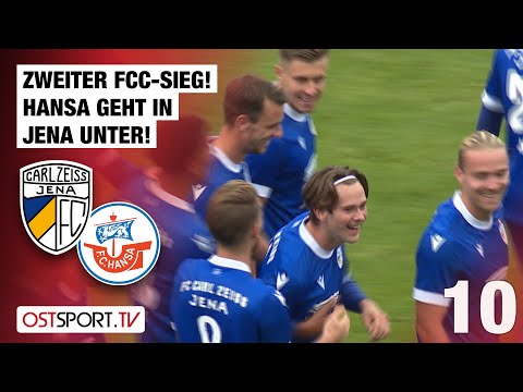 35-Meter-Tor! Hansa geht in Jena unter: Jena - Hansa II | Regionalliga Nordost