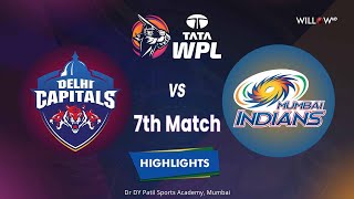 Highlights: 7th Match, Delhi Capitals Women vs Mumbai Indians Women
