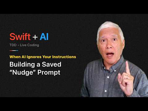 Building a Saved “Nudge” Prompt (Swift + AI) thumbnail